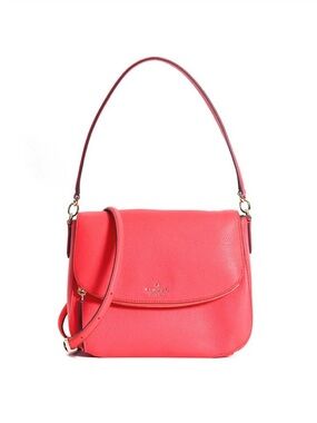 Kate Spade Jackson Medium Flap Shoulder Bag - Coral Pink (BRAND NEW)